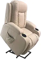 Poltrona Reclinavel Com Aquecimento Massagem Elevacao Idoso