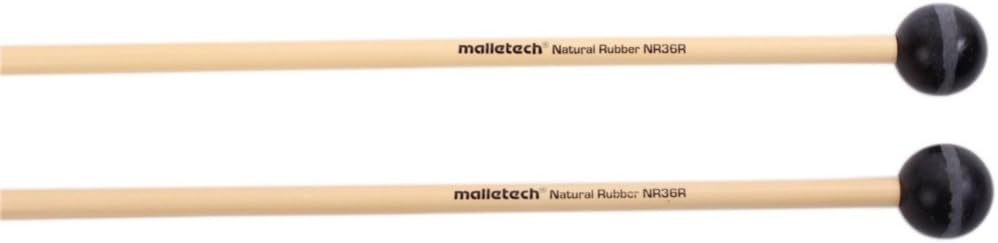 Malletech NR13R Natural Rubber Series NR13R Handle: Rattan Hardness: Medium Hard, Color: Mint