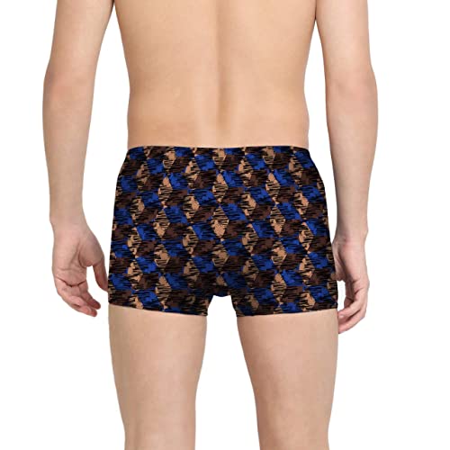 Image of The Tinge Men's Eazy Premium Printed Mini Trunk for Men and Boys|Men's Underwear Trunk (Pack of 3)