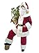 Produktbild WOOOOZY 1A Nikolaus-Set, Weihnachtsmann-Set, Nikolaus, Weihnachtmann, Kostüm Hochwertig Schäfchenplüsch Rustikal