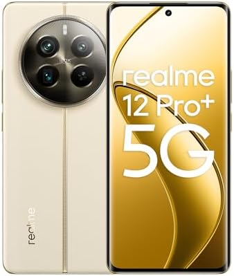 realme Mobile Phone 12 Pro+ 5G 8 + 256GB, Portrait Periscope Came...