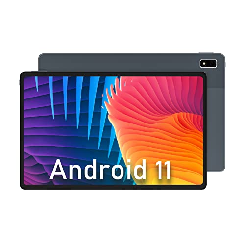 Azeyou 10,36 Pulgadas Tablet Android 11 T20 Tablet PC 4 GB RAM + 64 GB ROM, procesador Octa-Core, cámara Dual de 5 MP + 13 MP, 5G WiFi + Bluetooth 5.0, 4G LTE, 6000 mAh, Dual Sim, GPS Cover