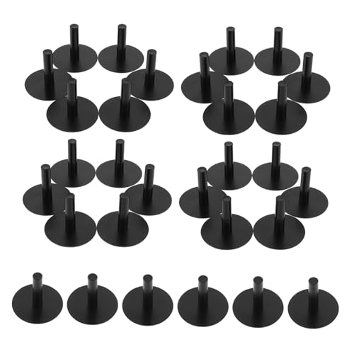 Abaodam 30 Sets Secure Car Dashboard Mount with Adhesive Base for Stable Ornament Fixing Antislip Shockproof Design for Enhanced Decoration