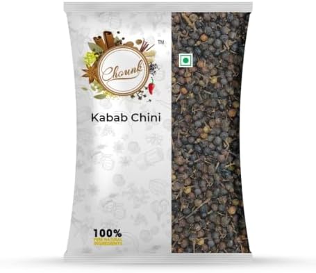 Chounk Kabab Chini Natural Fresh & Pure - 100 gm | KababChini | Shital Chini | Tailed Pepper | Vegan | Gluten Free kebabchini 100 gm