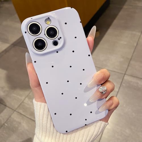 Coque iPhone 12 Pro résistante chocs motif vagues violet clair