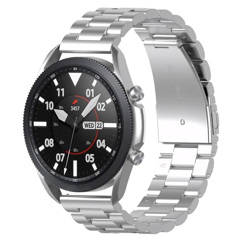 JNCVXN Samsung Galaxy Watch 7 6 5 4 FE Active 2 44mm 40mm/6 4 Classic 47mm 46mm 43mm 42mm/5 Pro 45mm�o���h�A20mm���^���X�g���b�v Galaxy Watc