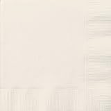 20 Count Luncheon Napkins, Ivory