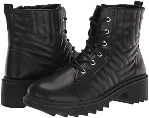YOKI-DYLAN-100 Womne's Short Ankle Rain Duck Boots With White Fur Vamp, Olive, 10 M US | Image 6