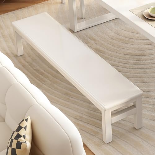 Banco rústico de nogal con zapatero para entrada y comedor de madera 140cm