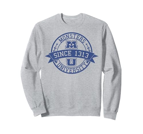 Disney Pixar Monsters University School Crest Movie Logo Sweatshirt