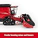 1/64 Case IH 7250 Tracked Combine with Corn & Grain Heads Prestige Collection 44327