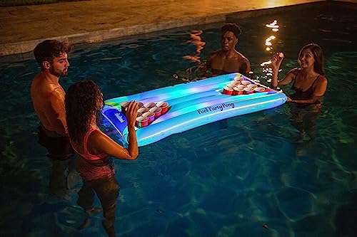 Poolcandy Inflatable Pool Party Pong Illuminated Led #TOP6