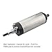 Spindle 1.5kw CNC Spindle Motor ER16 Collet 400Hz 24000rpm Cold Spindle Motor with 4 Bearing For CNC Woodworking Milling Machine Tools(1.5kw ER16 380V)