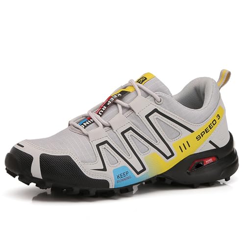 Buhelyc Hiking Shoes Casual Lightweight Outdoor Trekking Boot Comfort Outdoor Sneakers Athletic Footwear Walking Shoes for Men＆Women Breathable ＆Lightweight for Working ＆Hiking