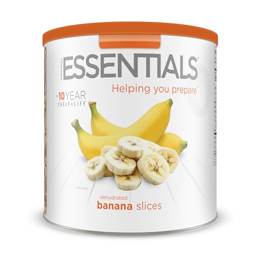 Emergency Essentials Dehydrated Banana Slices (24 Servings)