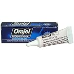 3 x Orajel Mouth Gel - Relief of Mouth Ulcer & Denture Pain
