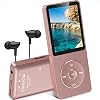 AGPTEK MP3 Player, 8GB verlustfrei MP3 mit 1,8 Zoll Bildschirm, 70 Stunden Wiedergabezeit tragbare Musik Player mit…