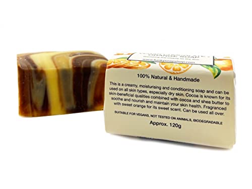 Funky Soap Vegan Chocolate And Orange Soap 100% Natural Handmade, 1 Bar Of 120G Gbp£650Gbp£6.5 #TOP1