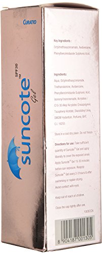 CURATIO Suncote - 100Gm Gel, Spf, Spf 30, Oily