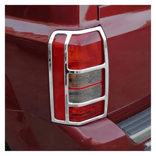 Cubierta de luz trasera cromada para Jeep Patriot 2011-2016 5