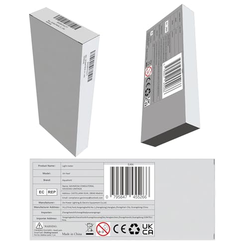 AH-Reef PAR-Messer, Test PPFD, UVA in W/m², wasserdichter Sensor, Anzeige von R, G, B-Prozent im Aquariumlicht. Aufzeichnung der PAR- | UVA-Verteilung