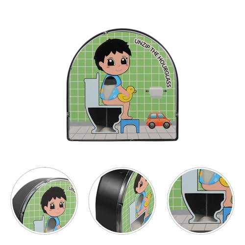 Reloj de arena decorativo de 5 minutos para controlar el tiempo de ducha en el baño 6