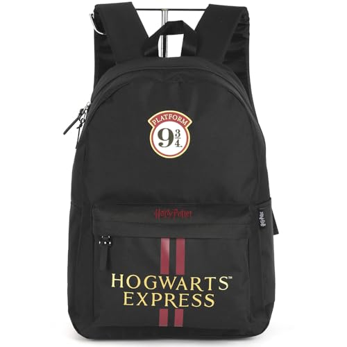 Mochila De Costas Escolar Harry Potter Plataform 9 ¾ Warner (Preto)