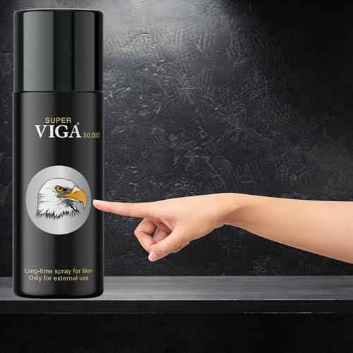 Image of Super Viga 50000 Delay Spray for Men with Vitamin E, Men's Personal Care, Refreshing Formula, Easy Spray Application, External Use Only, 45 ml (1.52 Fl Oz)
