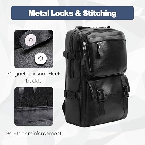 Image of KARRIER Backpack with Padded Laptop Compartment /Expandable /Multifunctional /Stylish /Daily Commute /Multiple Compartments /Unisex Backpack for Office /College /Students