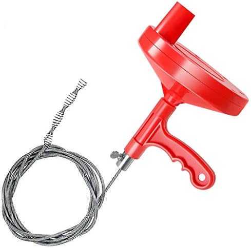 5Pack Hair Drain Clog Remover Tool, 20Inch Hair Drain Clog Remover Cleaning, 24Inch Drain Cleaner Stick ＆ Cleaning Brush for Toilet, Kitchen Sink