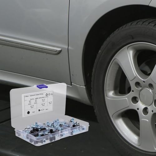Assortiment embouts de graissage industriels avec capuchons de maintenance hydraulique - 5