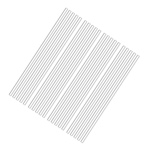 SOLUSTRE 100Pcs Lollipop DIY Sticks Premium Acrylic Bars for Candy Making Reusable Sugar DIY Tools for Parties Weddings and Holiday Celebrations