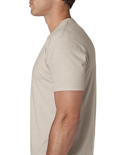 Next Level Apparel Men's Premium Fitted CVC T-Shirt (6210), Sand, X-Large3