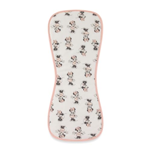 Image of Disney Baby Minnie Mouse Burp Cloths 3 Pack 20 inch x 10 inch Burping Rags Infants