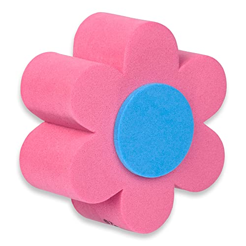 Tenna Tops Cute Pink Daisy w/Blue Center EVA Foam Car, Truck, SUV Antenna Topper Auto Accessory