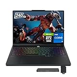 Lenovo Legion Pro 5 16" WQXGA 240Hz Gaming Laptop, Intel i7-14650HX, GeForce RTX 5060, 16GB DDR5, 2TB Storage(1TB SSD+1TB Docking Station Set), 24-Zone RGB Backlit Keyboard, Wi-Fi 7, Win 11, Black