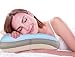 TruContour Soft Cooling Gel Memory Foam Pillow - Enjoy Cool Sleeping - Thick Gel Layer & Advanced Hypoallergenic Three Fabric Cover