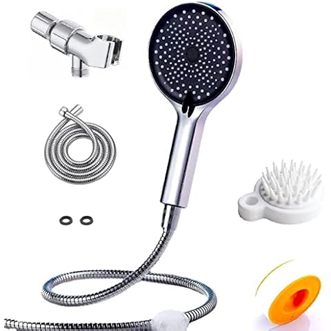 MANYHORSES 5" Chrome Handheld Shower Head Cover