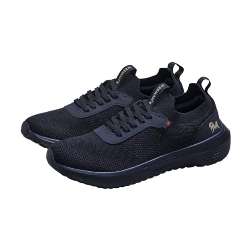Image of Neeman's Daily Dasher Sneakers for Men | Breathable Knit Upper, Flexible Fit | Lightweight Everyday Comfort Shoes