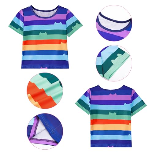 Conjunto de Disfraz Arcoíris para Niñas miniatura 4