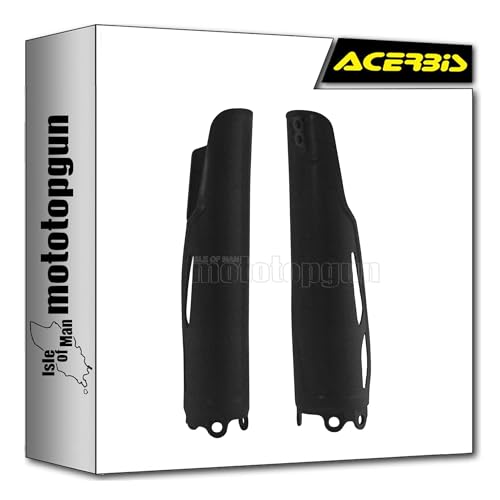 Couvercle fourche noir Acerbis 0023607.092 pour Honda CRF 450 RX 2019-2022