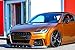 Front Bumper spoiler/skirt/valance with Wing For Audi TTRS 8S 16-18
