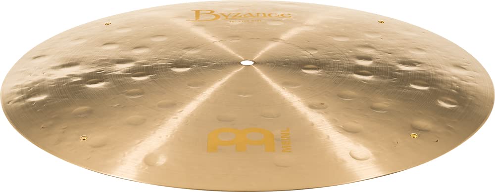 Meinl Cymbals Byzance Jazz Wolfgang Haffner Cymbale Club Ride 20 pouces (50,80cm) pour Batterie – Bronze B20, Finition Traditionnelle (B20JCR)