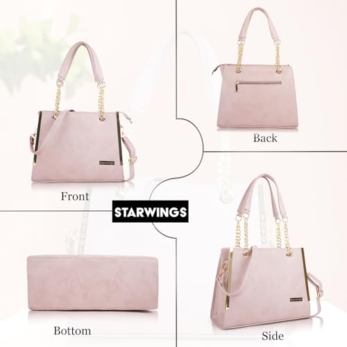 Image of STARWINGS PU Synthetic Leather Women's Satchel Bag | Ladies Travel Handbag