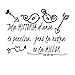 Docliick® Vinilo de pared decorativo en Catalán"TOTA HISTÒRIA D'AMOR." Pegatinas de pared decorativa de frases celebres.Vinilo decorativo decoración hogar Docliick DC-056-CAT