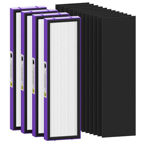 4 Pack True HEPA Replacement Filter for G-Guardian Air Purifier