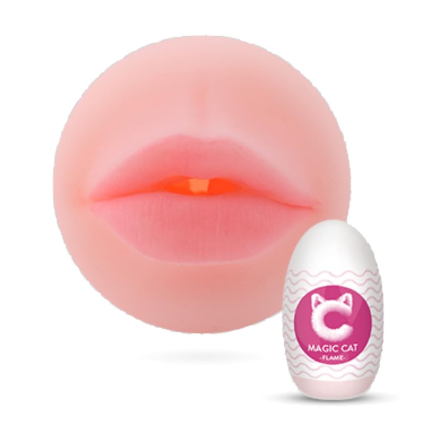 Sh! Lip-Shaped Egg Male Masturbator, Realistic Lips, Intense Stimulation for Ultimate Satisfaction, Compact, Portable - Image 2