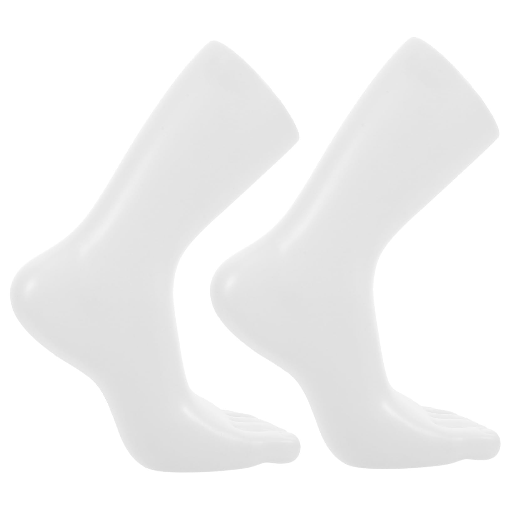 VILLFUL Foot Model Toe Socks Display Holder Plastic Female Feet Mold for Retail Store Sock Model St