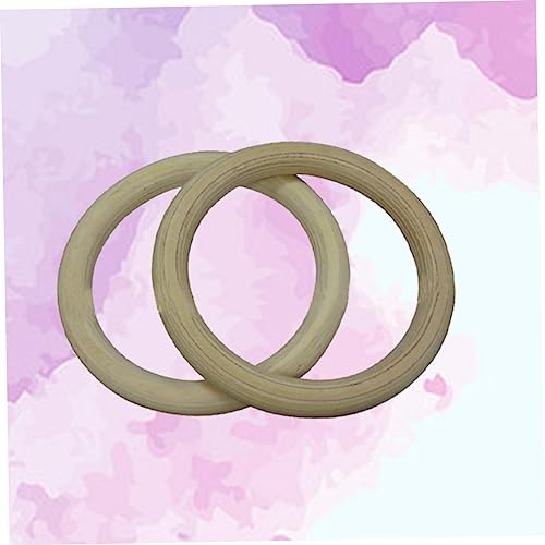 Anillas de madera para ejercicio y fuerza corporal miniatura 3