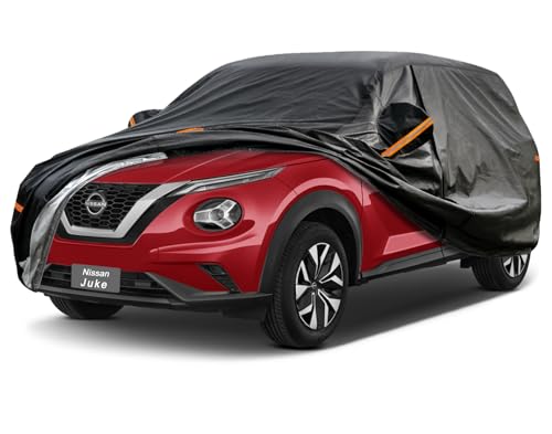 Image of GUNHYI 7 Layer SUV Car Cover Custom Fit Nissan Juke (2010-2025) Waterproof All Weather, Heavy Duty Outdoor Snow Sun Rain Uv Protection (Ships from US Warehouse, Delivery 3-8 Days)